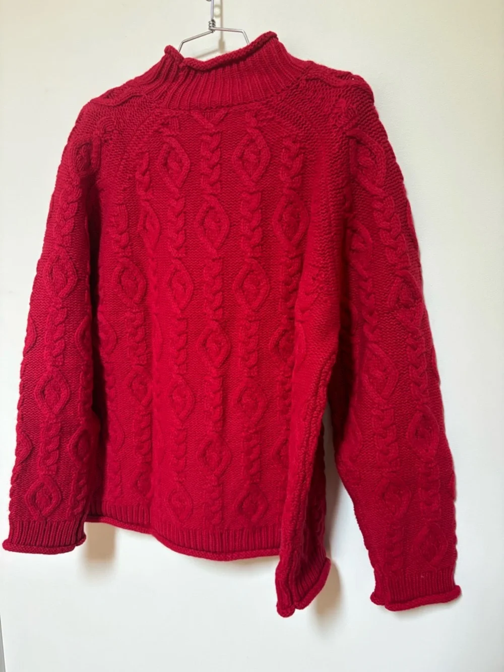 NWT Damson Madder Ffion Cable Stitch Jumper Size 8 US